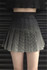 Harajuku Solar 2017 Women Autumn Summer Gradually Printed Plaid High Waist Vintage Skirts Black Preppy Style Pleated Skirts