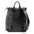 Backpack with folded top