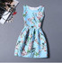 Fashion Bottoming Dress Summer Style Women Dress Vintage Printing Sexy Party Dresses vestidos Leisure Plus Size Summer Dress