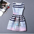Fashion Bottoming Dress Summer Style Women Dress Vintage Printing Sexy Party Dresses vestidos Leisure Plus Size Summer Dress