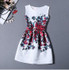 Fashion Bottoming Dress Summer Style New Women Dress Vintage Printing Sexy Party Dresses vestidos Leisure Plus Size Summer Dress
