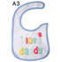 cotton baby bibs waterproof infant bibs for girl /boy
