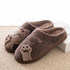 Home Slippers Men Indoor Winter Men Slippers Home Shoes Plush Slippers