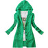2017 NEW Women's Long-sleeve Knitted Medium-long Hooded Cardigan
