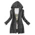 2017 NEW Women's Long-sleeve Knitted Medium-long Hooded Cardigan