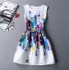 2017 New Women Summer Casual Dress Vintage Print Sexy Party Vestidos Ladies Vestido De Festa Women Dresses Princess Clothing