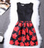 2017 New Women Summer Casual Dress Vintage Print Sexy Party Vestidos Ladies Vestido De Festa Women Dresses Princess Clothing