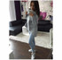 BACHASH S-XL Christmas Clothes 2017 New Arrival Women Winter Hoodies Scarf Collar Long Sleeve Fashion Casual Autumn Sweatshirts