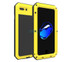 IPX3 Cell Phone Case Luxury Shockproof Waterproof Powerful Aluminum Gorilla Glass Metal Cover For iPhone 7 5 5s SE 6 6s Plus