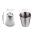 LINSBAYWU Russian Tulip Flower Cake Icing Piping Nozzles Decorating Tips Baking Tool #11