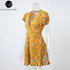 Lily Rosie Women's Boho Deep V-neck Summer Mini Dress