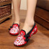 Lily Embroidery Chinese Style Women Loafers and Dance Flats