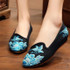 Lily Embroidery Chinese Style Women Loafers and Dance Flats