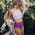 Liljan Purple Bikini - Stylish Casual Bodysuit for Women