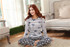 LIKEPINK Casual Women’s Cartoon Pajamas Summer Sleepwear Set