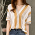 2018 New Summer Blouses Women V-Neck Batwing Sleeve Shirts Femme Fashion Striped Tops Plus Size Blusas Femininas Camisas Mujer