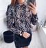 Trendy 2018 Autumn Women’s Sexy Chiffon Blouses - Casual Printed Shirts & Loose Tops for Effortless Style