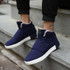 Men's High Top Winter Boots - Plush Fur Lined Lace-Up Ankle Shoes for Ultimate Warmth and Comfort in Autumn