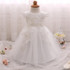 Summer Baby Girl Dress New Designer Baptism Gowns Lace Christening Gown Baby Girl 1 Year Birthday Outfit Fancy Girl Party Dress