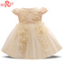 Summer Baby Girl Dress New Designer Baptism Gowns Lace Christening Gown Baby Girl 1 Year Birthday Outfit Fancy Girl Party Dress