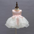Summer Baby Girl Christening Gown 1 Year Girl Baby Birthday Dress Baptism Dress Beading Party Dress for Infant Girl