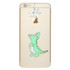 Ultra Thin Soft Silicon Fashion Transparent Back fundas coque For iPhone 5 5S SE 6 6S 7 7 Plus case phone cases Cover accessorie