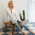 Anself Fashion Blusas 2017 Summer Women Blouse Ladies Elegant Sexy White Blouses Long Sleeve Shirt Female Office Shirt Plus Size
