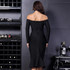 Adyce 2018 Fashion Spring Bandage Dress Red Women Brand Slash Neck Long Sleeve Fishtail Dresses Celebrity Party Dress Vestidos