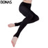 BONAS Super Elastic Velvet Leggings Women Autumn Winter Warm Leggings Female Thin Velvet Collant Stretchy Leggings