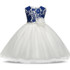 Pretty Toddler Girl Baby Wedding Dress Newborn Infant Christening Gown For 1 2 Year Baby Girl Birthday Outfits Kids Party Wear