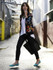Pretty Floral Printed Stand Collar Zipper Bomber Jacket Tops