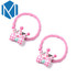 M MISM New 1pair Girls Hairband Gum for Hair Accessories Kids Rope Hair Bands Ponitail Holder Scrunchy Elastic Rubber Band