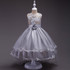 LZH Flower Girls Dress For Wedding and Party Dresses Girls Princess Dress For Girls Kids Bridesmaid Ball Gowns Children Clothing