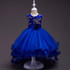 LZH Flower Girls Dress For Wedding and Party Dresses Girls Princess Dress For Girls Kids Bridesmaid Ball Gowns Children Clothing