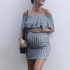 Maternity Off Shoulder Dress