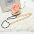 2017 New Fashion Women Hollow Out Rose Flower Elastic Hairbands Hair Band Headbands Women Hair Accessories