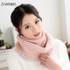 2017 New fashion Winter knitted Scarves Wool  knitted Scarf women Fashion Pure neck Woolen Scarf Autumn Winter Scarf
