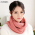 2017 New fashion Winter knitted Scarves Wool  knitted Scarf women Fashion Pure neck Woolen Scarf Autumn Winter Scarf