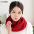 2017 New fashion Winter knitted Scarves Wool  knitted Scarf women Fashion Pure neck Woolen Scarf Autumn Winter Scarf