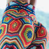Fitness pants digital printed leggings women high waist push up workout running wear