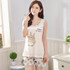 2017 - Women's Totoro pattern cotton material vest suit