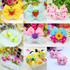 New Cute Children Headdress Girls Tie Hair Ropes Headwear Bowknot Baby Hair Accessories Ponytail Holder Elastic Hair Bands