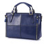 2017 Fashion patchwork designer cattle split leather bags women handbag brand ladies shoulder bags Vintage Black Brown Red Blue