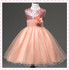 2017 Summer Evening Wedding Dress For Girls Party Flower Princess Dresses Vestidos Baby Girls Clothes