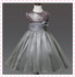 2017 Summer Evening Wedding Dress For Girls Party Flower Princess Dresses Vestidos Baby Girls Clothes