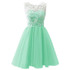 Retail Cute Sweetheart Neck Girls Summer Wedding Dress Lace And Chiffon Girls Evening Party Dress Girls Causal Dress Lace004