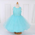 Retail Christmas Girl Party Dresses With Belt Flower Princess Kids Children Dress 6 colors Girl Wedding Dress LL313