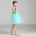 Retail Appliques beadin Lace Flower Girl Dress Sequined Pattern Girl Party Dress Embroidery Flower Girls Princess Dress LL313