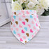 2017 New Cute Baby Bandana Bibs Cartoon Animal Print 100% Cotton Newborn Infant Girls Boys Toddler Triangle Scarf