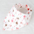 2017 New Cute Baby Bandana Bibs Cartoon Animal Print 100% Cotton Newborn Infant Girls Boys Toddler Triangle Scarf